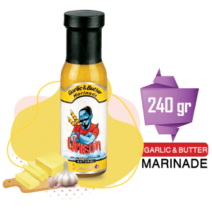 چاشنی سیر و کره طعم دهنده سیر و کره